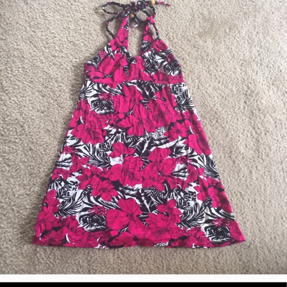 Guess Pink halter dress
